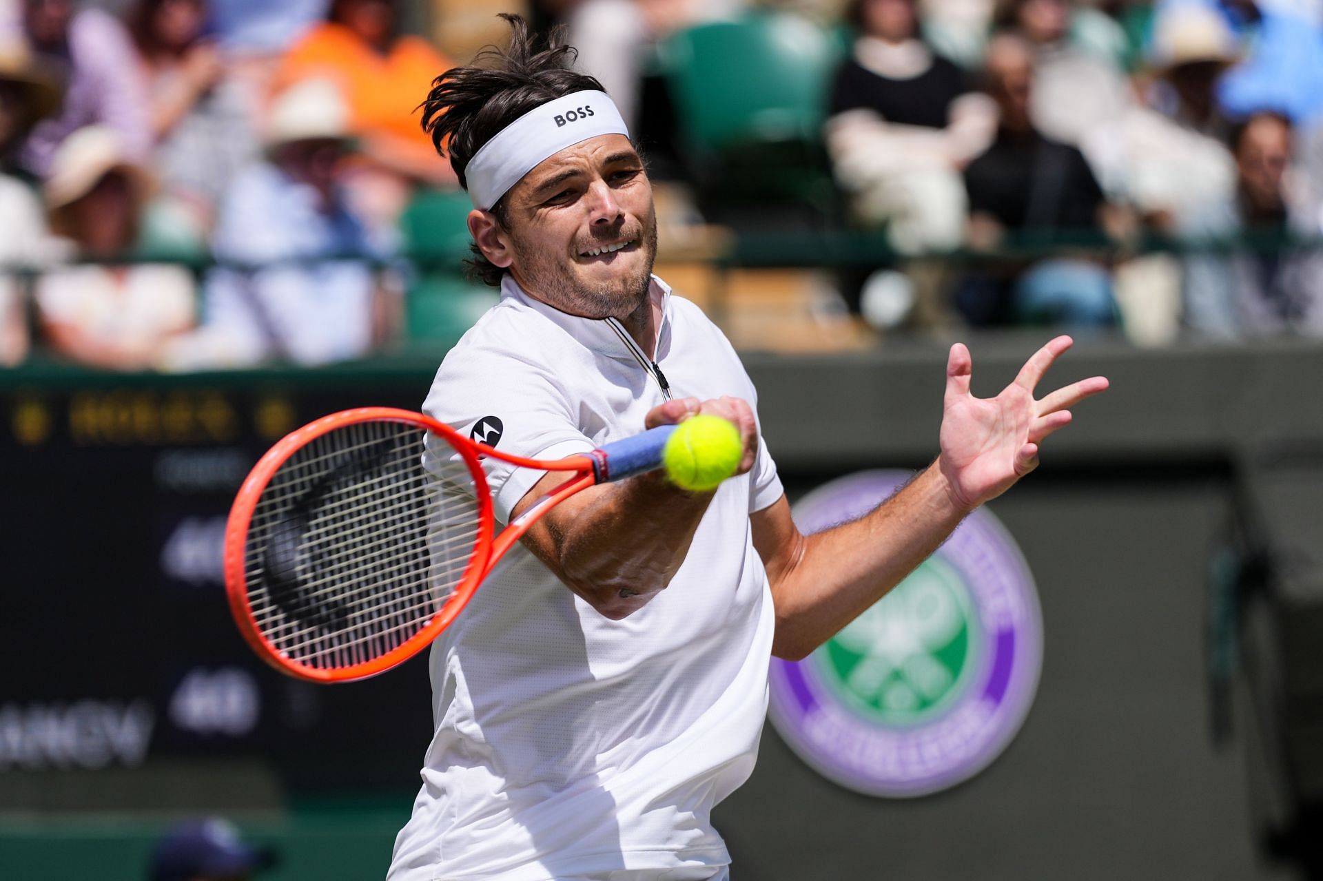 Taylor Fritz at The Championships - Wimbledon 2025 - Source: Getty